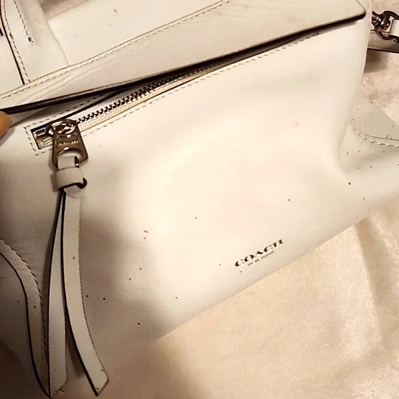 COACH white crossbody - Picture 7 of 15